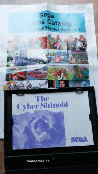 THE CYBER SHINOBI Sega Master System mit OVP